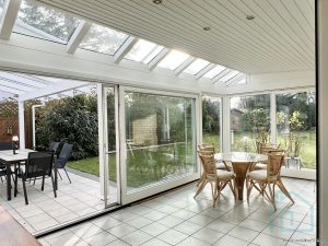 Wintergarten und Terrasse