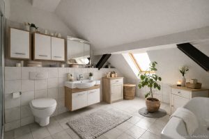 Badezimmer mit KI erstellt