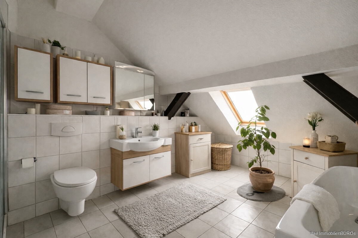 Badezimmer mit KI erstellt