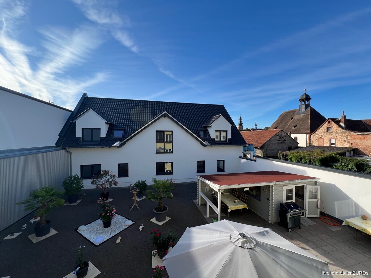 Blick aus der Küche