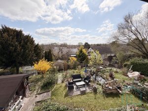 Garten von oben
