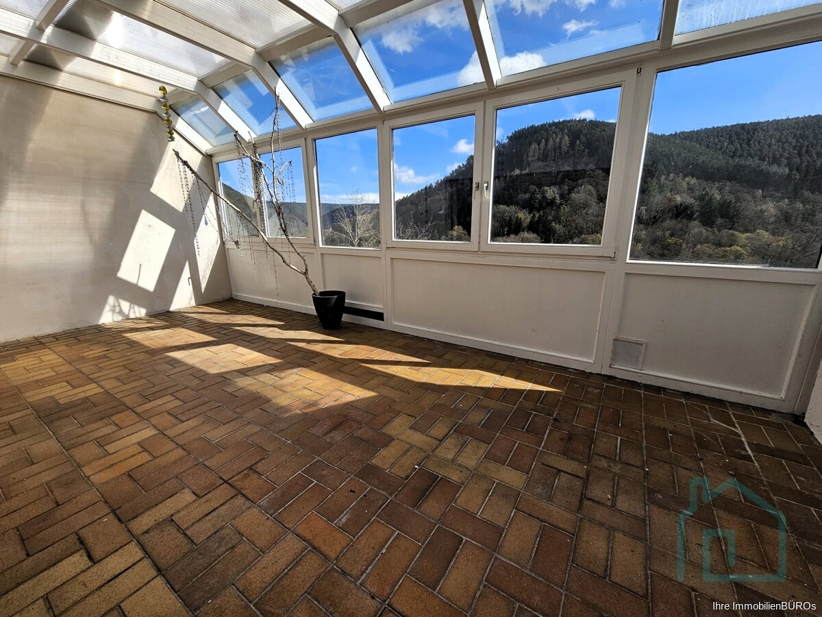 verglaste Terrasse