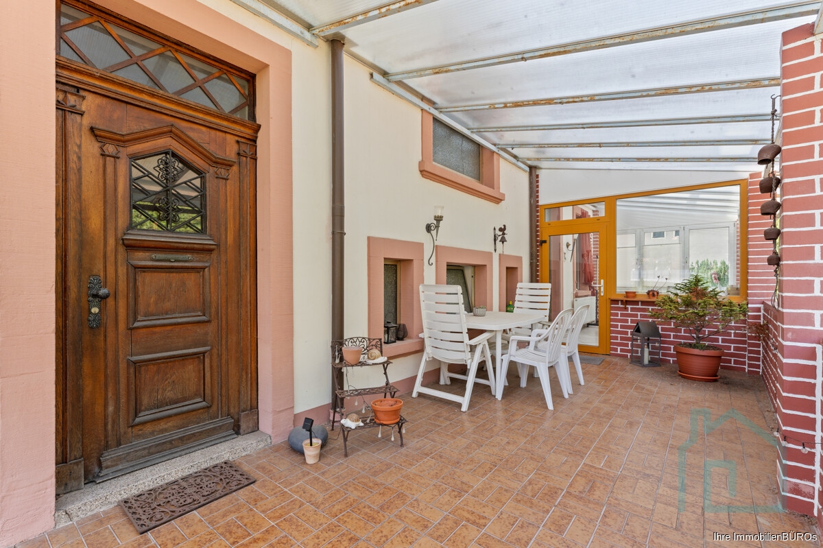 Terrasse -Eingangsbereich