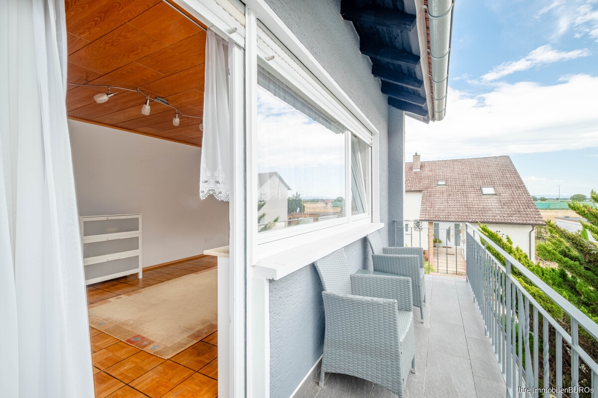 Balkon Wohnzimmer OG